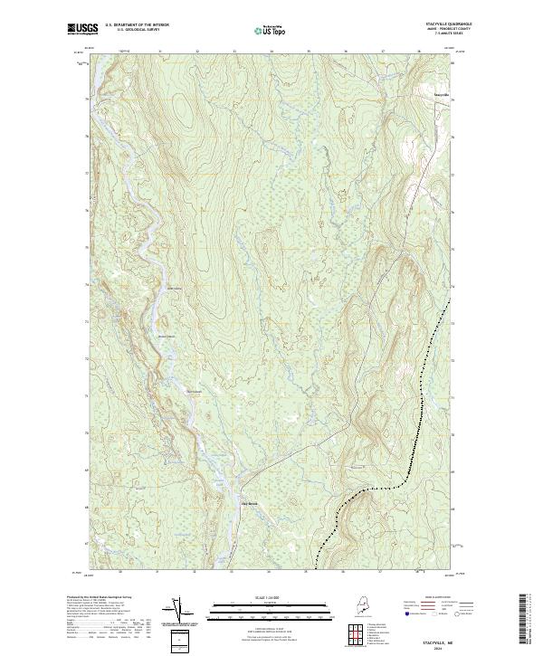 Stacyville, ME — USGS 7.5-minute topo (2024)