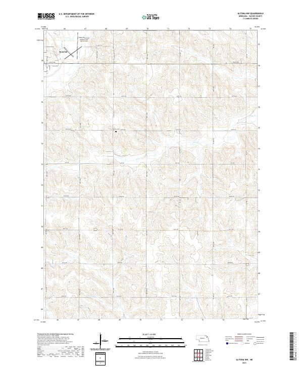 Altona NW, NE — USGS 7.5-minute topo (2021)