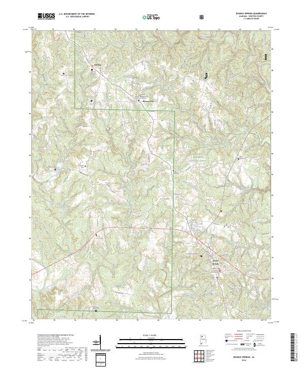 Double Springs, AL — USGS 7.5-minute topo (2024)