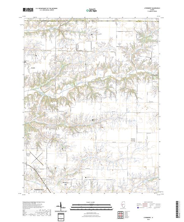Literberry, IL — USGS 7.5-minute topo (2024)