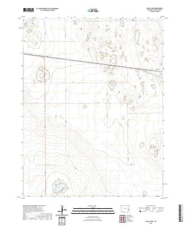 Alkali Lake, CO — USGS 7.5-minute topo (2022)