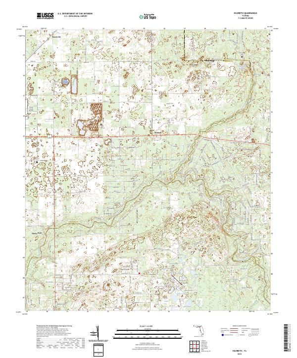 Hildreth, FL — USGS 7.5-minute topo (2024)