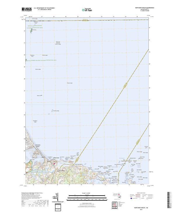 Nantasket Beach, MA — USGS 7.5-minute topo (2024)