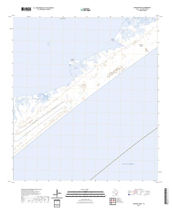Panther Point, TX — USGS 7.5-minute topo (2025)