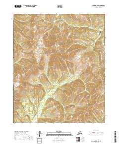 Livengood B-6 SW, AK — USGS 7.5-minute topo (2017)