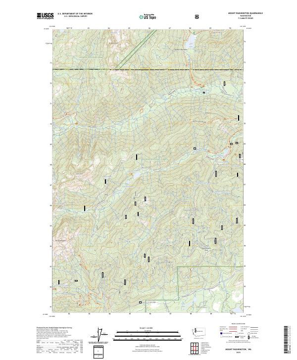 Mount Washington, WA — USGS 7.5-minute topo (2023)