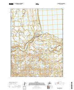 Iliamna B-8 SW, AK — USGS 7.5-minute topo (2019)