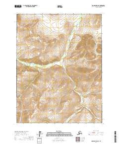 Chandalar A-6 SE, AK — USGS 7.5-minute topo (2017)