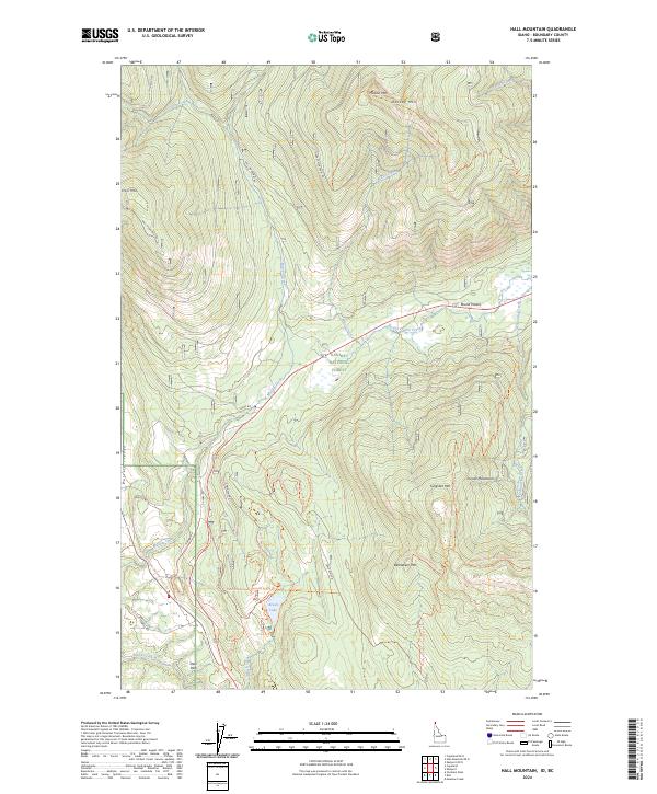 Hall Mountain, ID-BC — USGS 7.5-minute topo (2024)