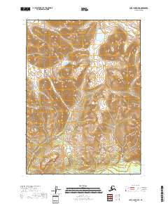 Lake Clark B-5 SE, AK — USGS 7.5-minute topo (2018)