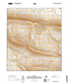 Lookout Ridge A-4 SE, AK — USGS 7.5-minute topo (2020)