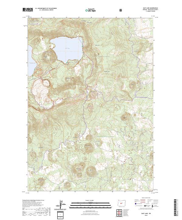 East Lake, OR — USGS 7.5-minute topo (2024)