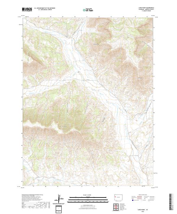Long Point, CO — USGS 7.5-minute topo (2022)