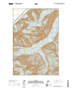 Mount Fairweather D-4 NW, AK-BC — USGS 7.5-minute topo (2017)