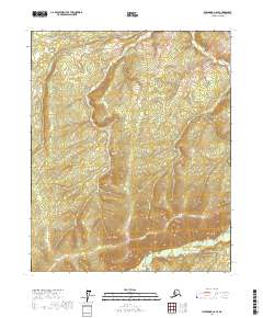 Livengood C-6 SE, AK — USGS 7.5-minute topo (2017)