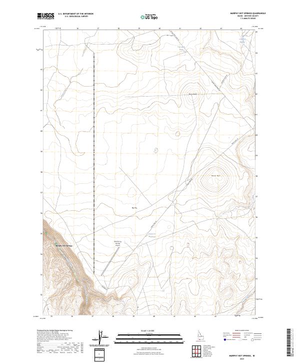 Murphy Hot Springs, ID — USGS 7.5-minute topo (2023)