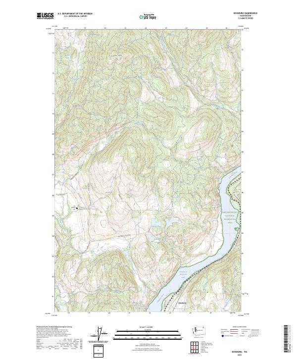 Bossburg, WA — USGS 7.5-minute topo (2023)