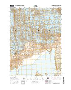 Bering Glacier A-7 NE, AK — USGS 7.5-minute topo (2016)