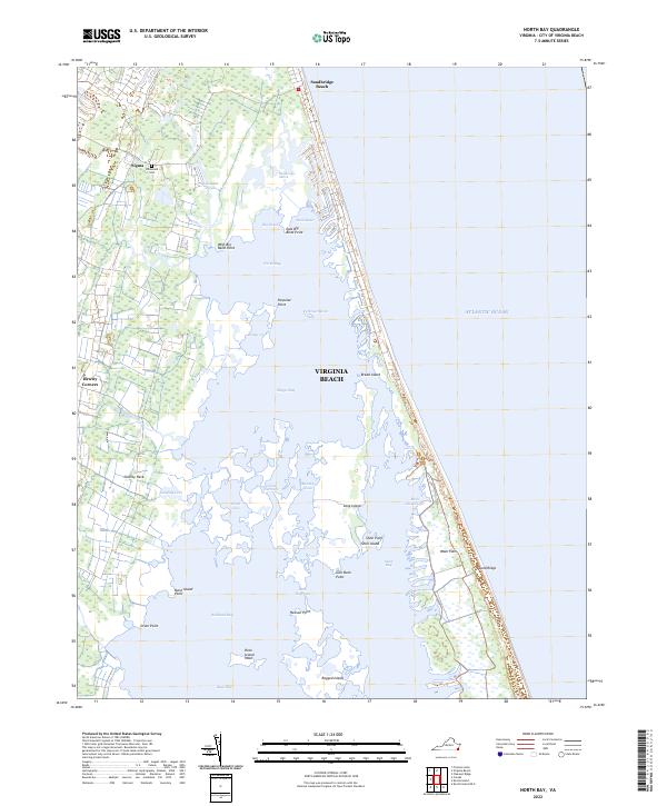 North Bay, VA — USGS 7.5-minute topo (2022)