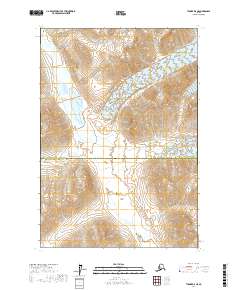 Tyonek B-8 NE, AK — USGS 7.5-minute topo (2017)