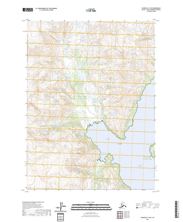 Seldovia C-2 SW, AK — USGS 7.5-minute topo (2024)