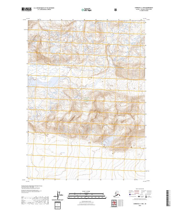 Cordova C-1 NW, AK — USGS 7.5-minute topo (2024)
