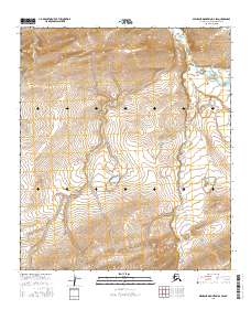 Misheguk Mountain D-4 SW, AK — USGS 7.5-minute topo (2016)
