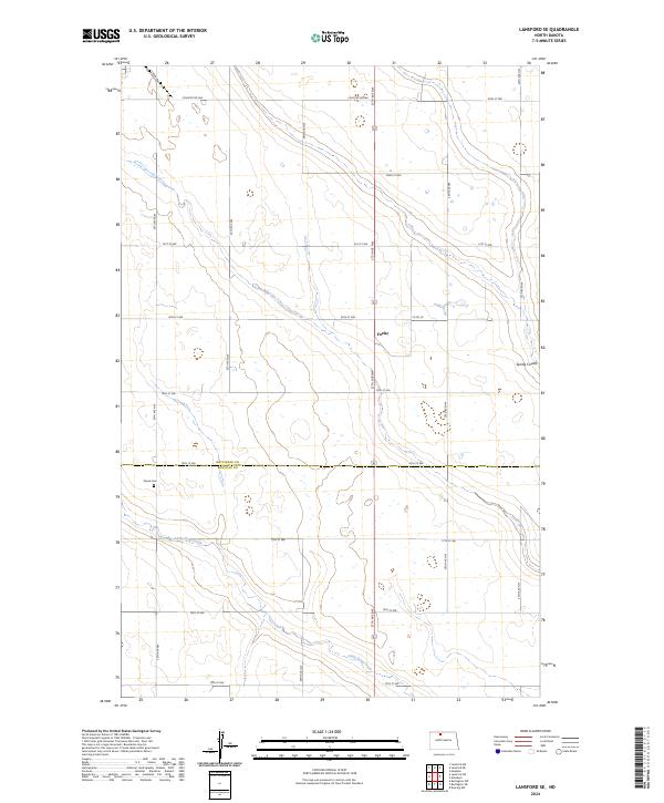 Lansford SE, ND — USGS 7.5-minute topo (2024)