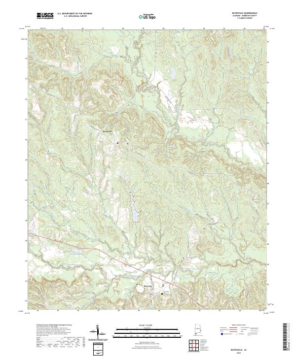 Batesville, AL — USGS 7.5-minute topo (2024)