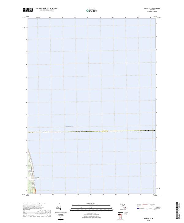Jeddo OE E, MI — USGS 7.5-minute topo (2023)