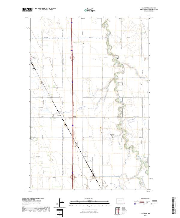Galchutt, ND — USGS 7.5-minute topo (2024)