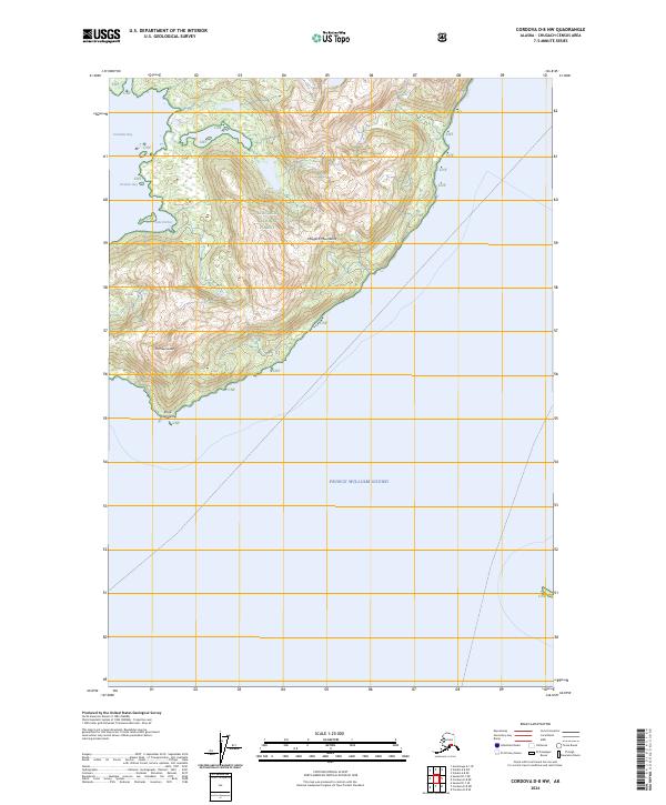 Cordova D-8 NW, AK — USGS 7.5-minute topo (2024)