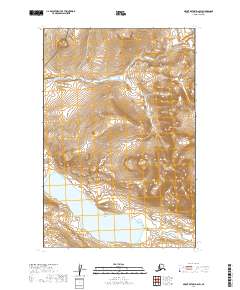 Mount Katmai D-6 SW, AK — USGS 7.5-minute topo (2019)