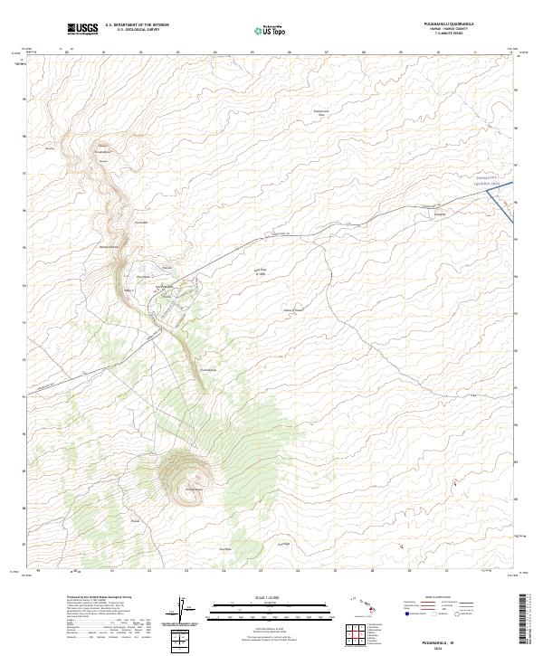 Puuanahulu, HI — USGS 7.5-minute topo (2024)