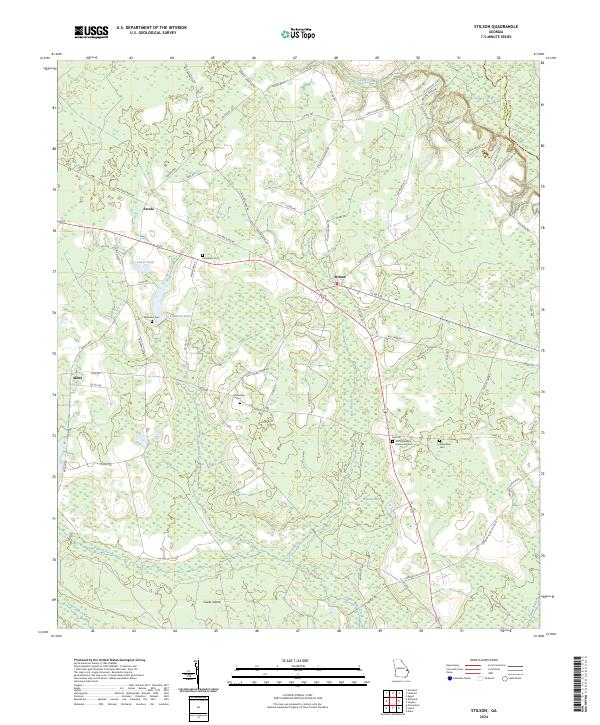Stilson, GA — USGS 7.5-minute topo (2024)