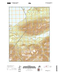 Lake Clark A-4 NE, AK — USGS 7.5-minute topo (2018)