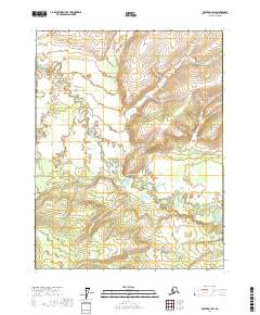 Beaver D-1 SW, AK — USGS 7.5-minute topo (2017)