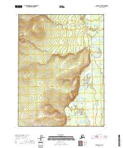 Coleen C-4 NE, AK — USGS 7.5-minute topo (2018)