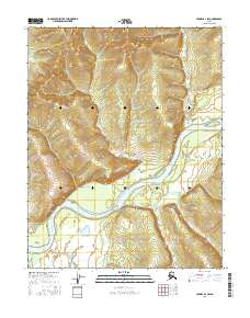 Hughes B-2 SW, AK — USGS 7.5-minute topo (2016)
