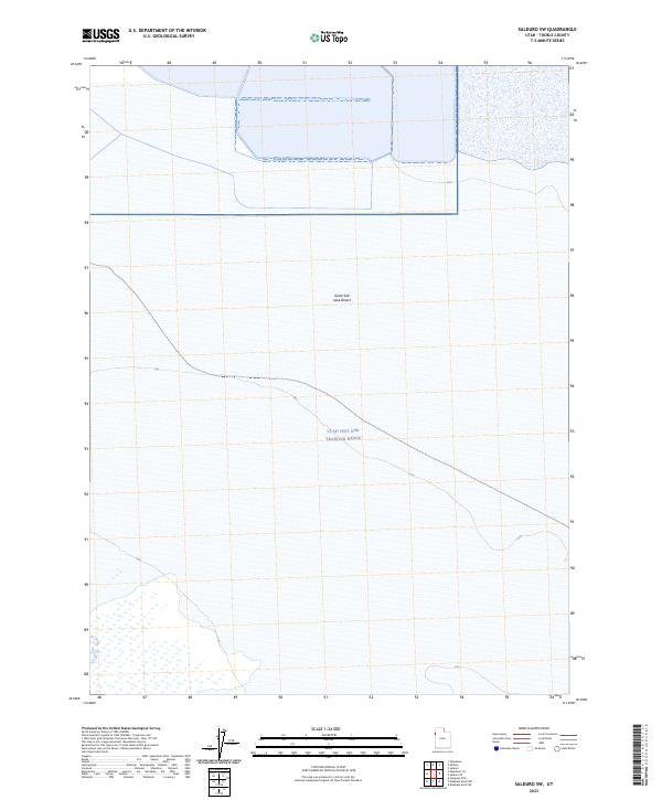 Salduro SW, UT — USGS 7.5-minute topo (2023)
