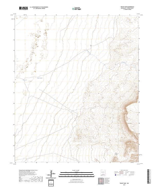 Wilde Tank, NM — USGS 7.5-minute topo (2023)