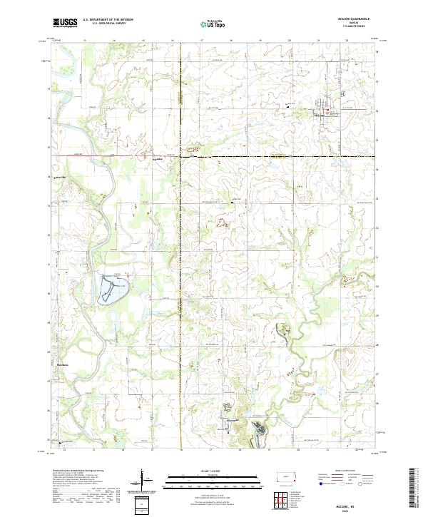 McCune, KS — USGS 7.5-minute topo (2022)