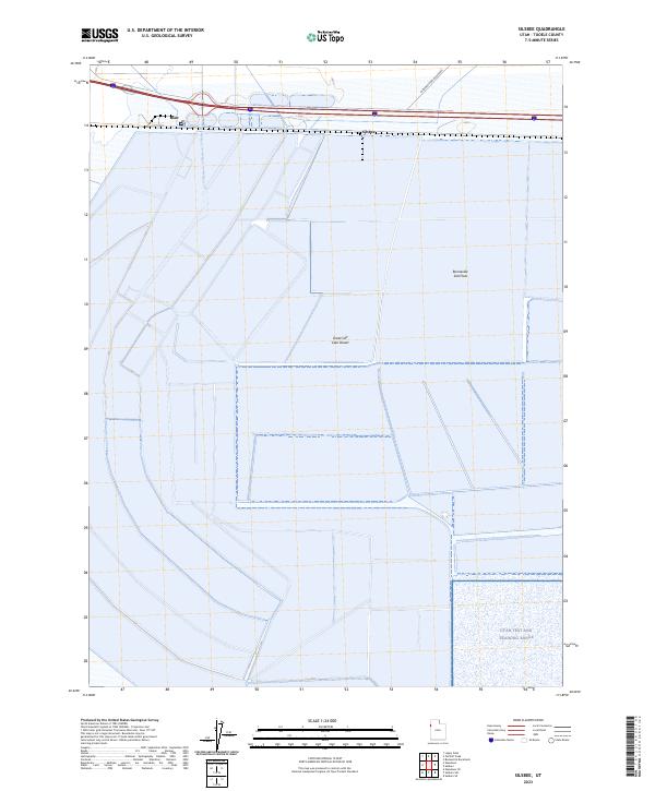 Silsbee, UT — USGS 7.5-minute topo (2023)