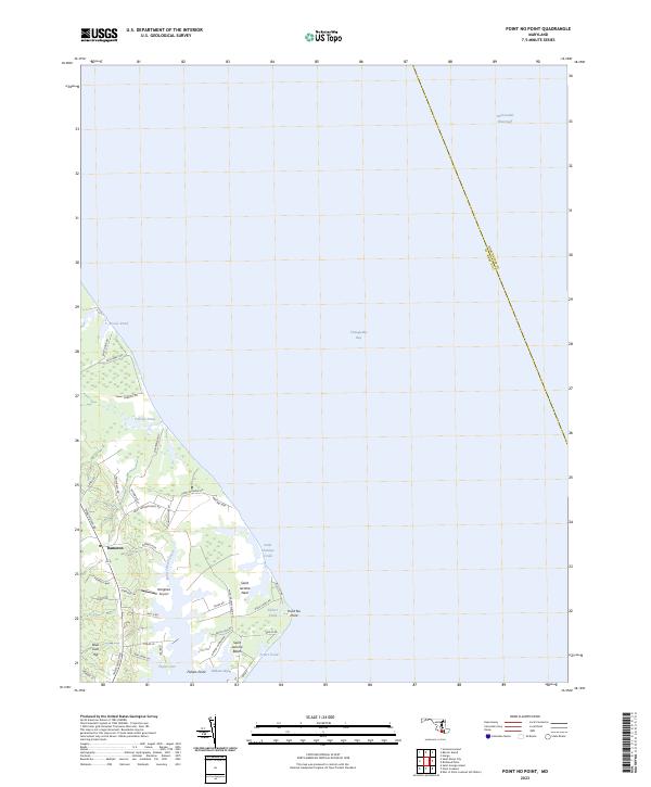 Point No Point, MD — USGS 7.5-minute topo (2023)