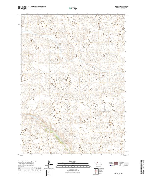 Mullen NW, NE — USGS 7.5-minute topo (2021)