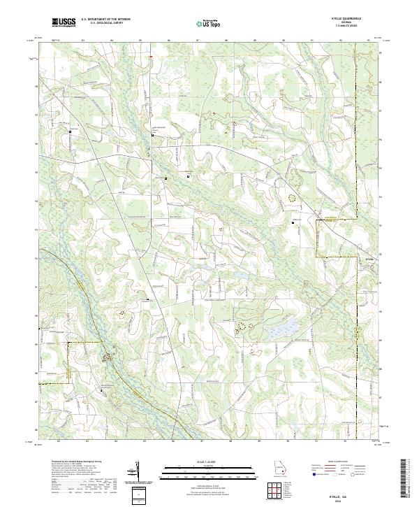 K'Ville, GA — USGS 7.5-minute topo (2024)