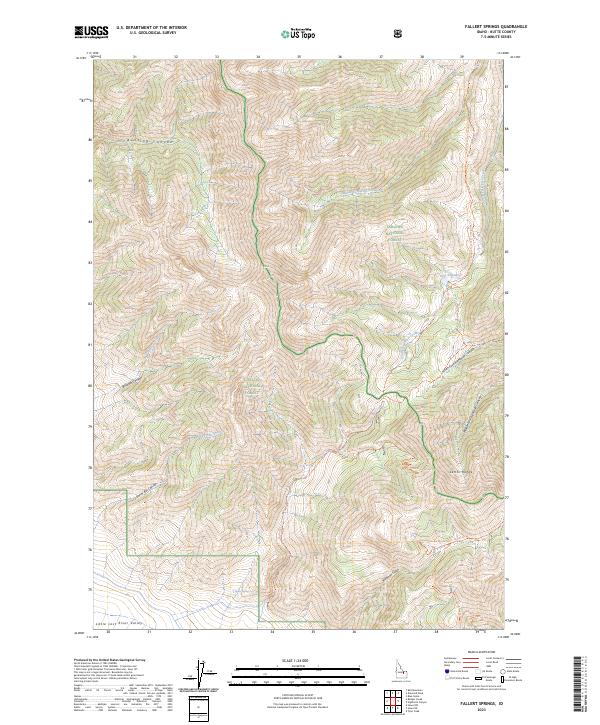 Fallert Springs, ID — USGS 7.5-minute topo (2023)