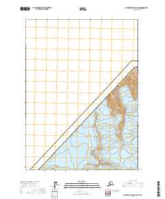 Mount Saint Elias B-5 SW, AK-YT — USGS 7.5-minute topo (2017)