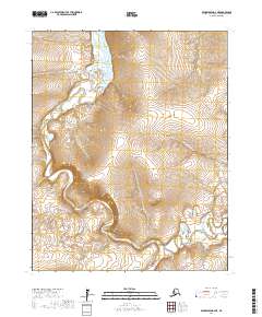 Bendeleben D-2 NE, AK — USGS 7.5-minute topo (2017)