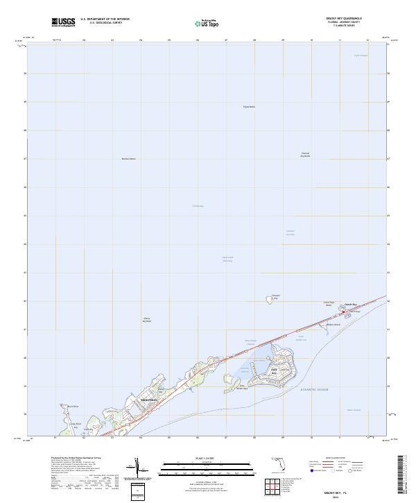 Grassy Key, FL — USGS 7.5-minute topo (2024)